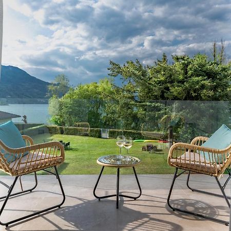 Casa Al Lago Di Tss' - Ampio Giardino Fronte Al Lago - Perfetto Per Famiglie E Gruppi A Calceranica Al Lago Buitenkant foto