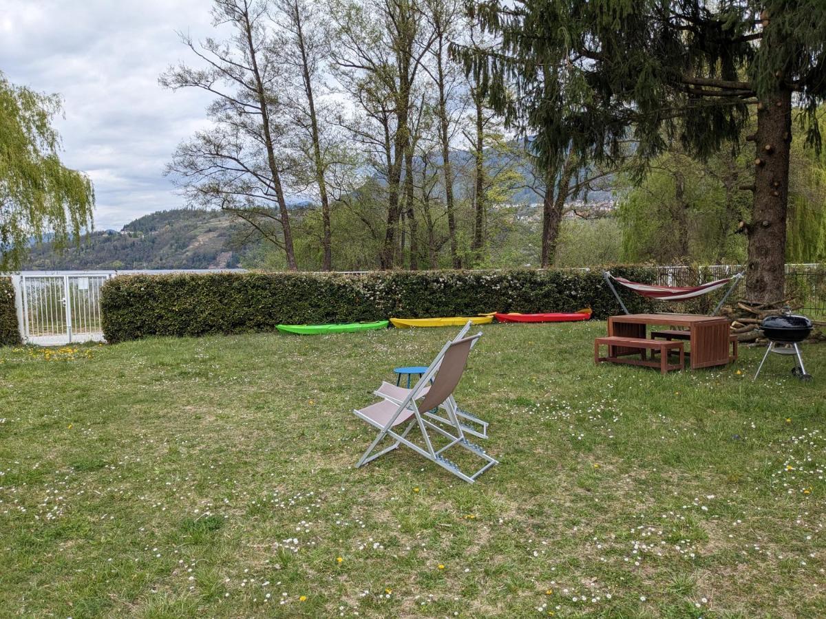 Casa Al Lago Di Tss' - Ampio Giardino Fronte Al Lago - Perfetto Per Famiglie E Gruppi A Calceranica Al Lago Buitenkant foto