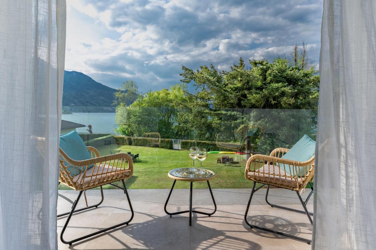 Casa Al Lago Di Tss' - Ampio Giardino Fronte Al Lago - Perfetto Per Famiglie E Gruppi A Calceranica Al Lago Buitenkant foto