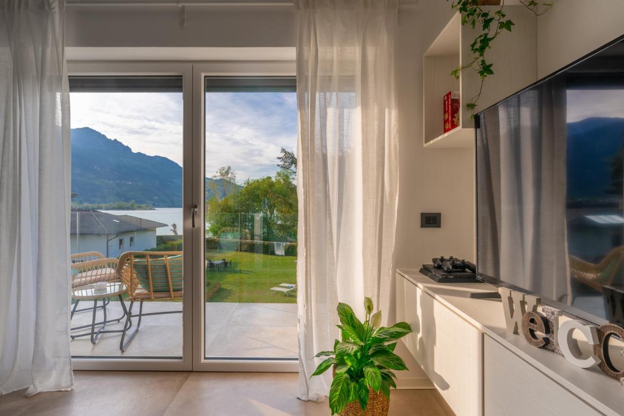 Casa Al Lago Di Tss' - Ampio Giardino Fronte Al Lago - Perfetto Per Famiglie E Gruppi A Calceranica Al Lago Buitenkant foto